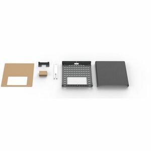 Heckler Design Credenza Mount for Video Conference Equipment, PTZ Camera, Video Bar, Smart Camera - Black Gray - PEGASUSS 