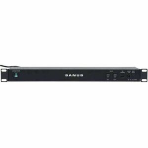 Sanus Component Series Rack Mount Power Supply - For AV Racks - Black - PEGASUSS 