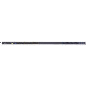 Eaton Basic rack PDU, 0U, L6-30P input, 1.92 kW max, 200-240V, 16A, 10 ft cord, Single-phase, TAA compliant, Outlets: (24) C13 Outlet grip, (6) C19 Outlet grip - PEGASUSS 