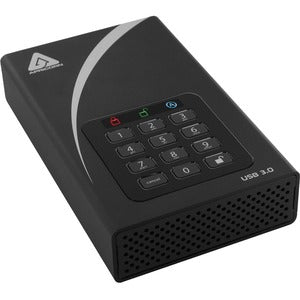 Apricorn Aegis Padlock DT ADT-3PL256-8000 8 TB Desktop Hard Drive - 3.5" External - PEGASUSS 