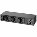 APC NetShelter Basic Rack PDU, 0U/1U, 120-240V/15A, 220-240V/10A, 8 C13 outlet - PEGASUSS 