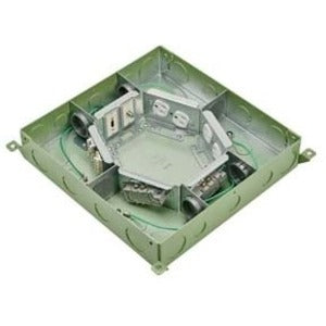 Wiremold Resource RFBE Series Six Gang On-Grade Floor Box - PEGASUSS 