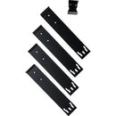 Vertiv Rackmount kit for two Vertiv Avocent HMX 5000/6000 High Performance KVM Systems contains metal brackets and screws. - PEGASUSS 