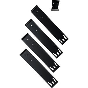 Vertiv Rackmount kit for two Vertiv Avocent HMX 5000/6000 High Performance KVM Systems contains metal brackets and screws. - PEGASUSS 