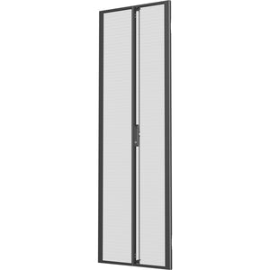 Vertiv 42U x 800mm Wide Split Perforated Doors Black - PEGASUSS 