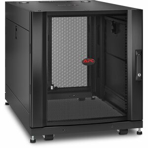 APC by Schneider Electric NetShelter SX 12U Server Rack Enclosure 600mm x 900mm w/ Sides Black - PEGASUSS 