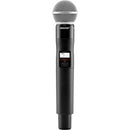 Shure QLXD2/SM58 Handheld Transmitter with SM58 Capsule - PEGASUSS 