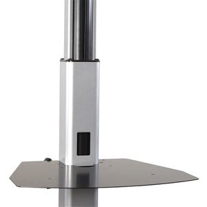 Chief Height Adjustable Shelf - For Carts and Floor Stands - TAA Compliant - Black - PEGASUSS 