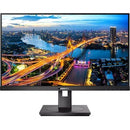 Philips 243B1 24" Class Full HD LCD Monitor - 16:9 - Textured Black - PEGASUSS 