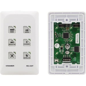 Kramer 6-button Touch-sensitive KNET Auxiliary Keypad (US) - PEGASUSS 