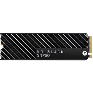 WD Black SN750 WDS200T3XHC 2 TB Solid State Drive with Heatsink - PCI Express (PCI Express 3.0 x4) - 1200 TB (TBW) - Internal - M.2 2280 - PEGASUSS 