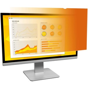 3M Gold Privacy Filter for 20in Monitor, 16:9, GF200W9B Gold, Glossy - PEGASUSS 