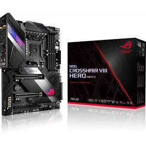Asus ROG Crosshair VIII Hero Desktop Motherboard - AMD X570 Chipset - Socket AM4 - ATX - PEGASUSS 