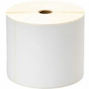 Brother 4in x 4in White Polypropylene Direct Thermal Label, Die Cut Roll - PEGASUSS 