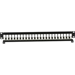 Black Box CAT7 Patch Panel - 1U, 24-Port - PEGASUSS 