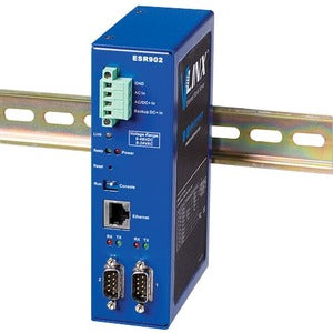 B+B SmartWorx 2 Port Ethernet Serial Server, DIN, Wide Temperature - PEGASUSS 