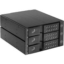 iStarUSA BPN-DE230P Drive Enclosure for 5.25" 12Gb/s SAS, SATA/600 Internal - Black - PEGASUSS 
