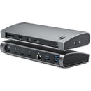 Alogic Thunderbolt 4 docking station with ultra-fast data transfer, 100W power delivery, and support for dual 8K or triple 4K displays - PEGASUSS 