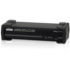 VanCryst 4-Port DVI Dual Link Splitter with Audio-TAA Compliant - PEGASUSS 