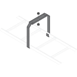 Middle Atlantic CLB-CSB-6 Mounting Bracket - Black - PEGASUSS 