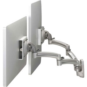 Chief Kontour Dual Monitor Arm Display Mount - For Displays 10-32" - Black - PEGASUSS 
