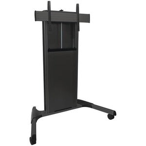 Chief Fusion Ultrawide X-Large Height Adjustable Mobile TV Cart - For Displays 55-100" - Black - PEGASUSS 