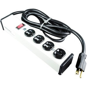 Wiremold Plug-In Outlet Center 4-Outlet Power Strip - PEGASUSS 