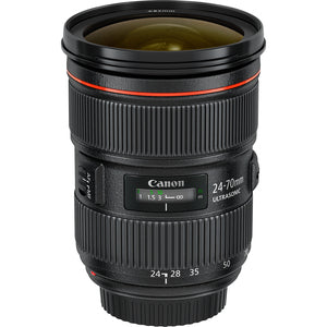 Canon - 24 mm to 70 mm - f/22 - f/2.8 - Zoom Lens for Canon EF/EF-S - PEGASUSS 