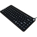 Man & Machine Premium Waterproof Disinfectable Silent 12" Keyboard - PEGASUSS 