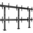 Chief FUSION 3 x 2 Micro-Adjustable Large Bolt-Down Freestanding Video Wall - PEGASUSS 