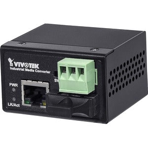 Vivotek Industrial FE Media Converter SC Multi-Mode Fiber 2Km - PEGASUSS 