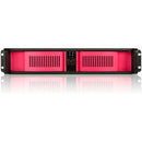 iStarUSA 2U Compact Stylish Rackmount Front-Mounted PSU Chassis Red - PEGASUSS 