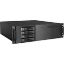 iStarUSA 3U Compact 4 x 3.5" Bay Trayless Hotswap microATX Chassis Black - PEGASUSS 