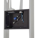Chief Proximity In-Wall Storage Box with Flange - For Flat Panel Displays - Black - PEGASUSS 