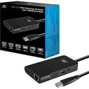 Vantec USB 3.0 Mini Docking Station with HDMI/DVI/GbE - PEGASUSS 