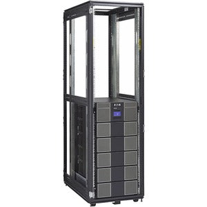Eaton 9PXM 4-20kVA 208/240V N+1 Split-Phase Modular Scalable Online Double-Conversion UPS Cabinet, Hardwired Input / Output, Cybersecure Network Card Option, 21U, TAA - PEGASUSS 