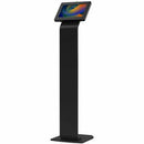 CTA Premium Locking Floor Stand & Enclosure for iPad 10th Gen 10.9" & More (Black) - PEGASUSS 