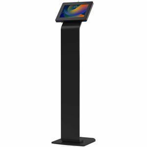 CTA Premium Locking Floor Stand & Enclosure for iPad 10th Gen 10.9" & More (Black)