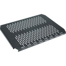 Middle Atlantic Quick-Position Mounting Shelf for Rack - Black - PEGASUSS 