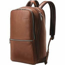 Samsonite SAM Classic Leather Carrying Case (Backpack) for 14.1" Notebook, Gear, Passport, Headphone, Accessories - Cognac - PEGASUSS 