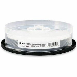 BDXL 100GB 4X White Inkjet Printable, Hub Printable - 10pk Spindle - PEGASUSS 