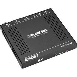 Black Box CATx HDMI Video Extender RX - 4K, 70m, PoC, IR, RS232 - PEGASUSS 
