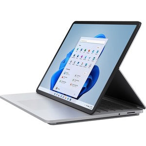 Microsoft Surface Laptop Studio 14.4" Touchscreen Convertible (Floating Slider) 2 in 1 Notebook - Intel Core i7 11th Gen i7-11370H - 32 GB - 2 TB SSD - Platinum - PEGASUSS 