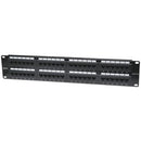 Intellinet Network Solutions 48-Port Rackmount Cat6 UTP 110/Krone Patch Panel, 2U - PEGASUSS 
