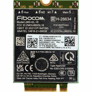 HP 4G LTE-A Pro Cat16 WWAN - PEGASUSS 