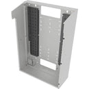 Middle Atlantic VWM Series Split Door Back Pan, 42" High, 16" Deep, White Finish - PEGASUSS 