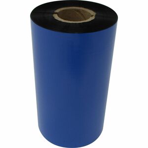 Brother International Corporat 110mm (4.33in) Wide Tt Wax Ribbon, Black, 1in Core W Notch, 300m/roll, 12 Rolls/