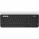 Logitech K780 Multi-Device Wireless Keyboard for Windows, Wireless 2.4GHz, Bluetooth, Smartphone and Tablet Cradle - PEGASUSS 