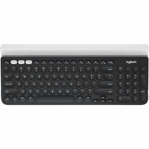 Logitech K780 Multi-Device Wireless Keyboard for Windows, Wireless 2.4GHz, Bluetooth, Smartphone and Tablet Cradle - PEGASUSS 
