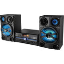 Supersonic IQ-9000BT Mini Hi-Fi System - 100 W RMS - Black - PEGASUSS 